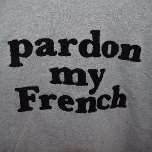 "Pardon My French" Old Navy Sweater